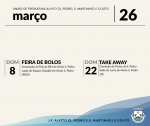Calend&aacute;rio Mar&ccedil;o 2026